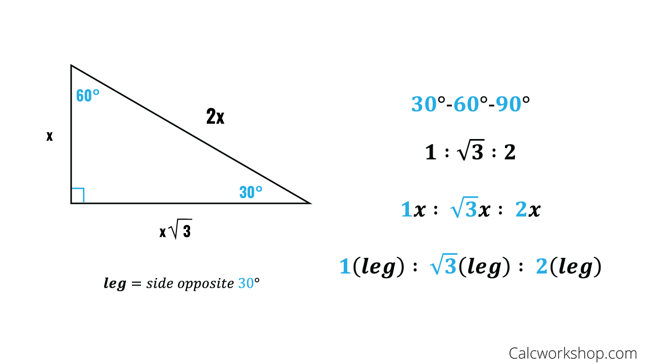 Special Right Triangles Fully Explained W 19 Examples 