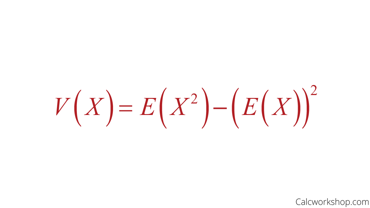 alternate formula for variance