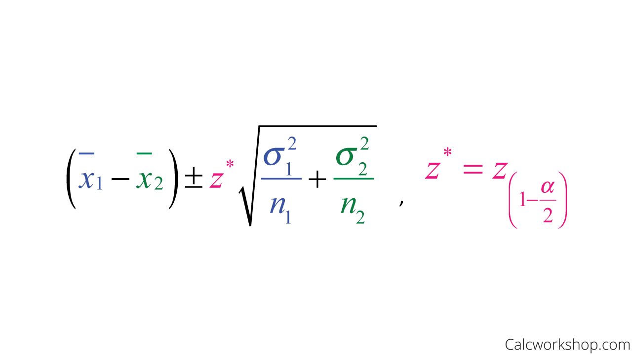 Confidence Intervals For Difference In Means 7 Examples