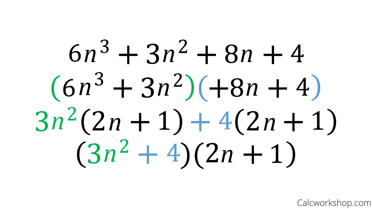 How To Factor Polynomials With 4 Terms Openalgebra Com Introduction 