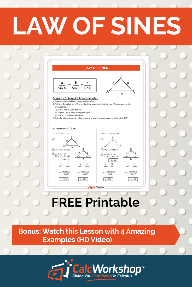 What Is The Law Of Sines Simply Explained With 4 Examples