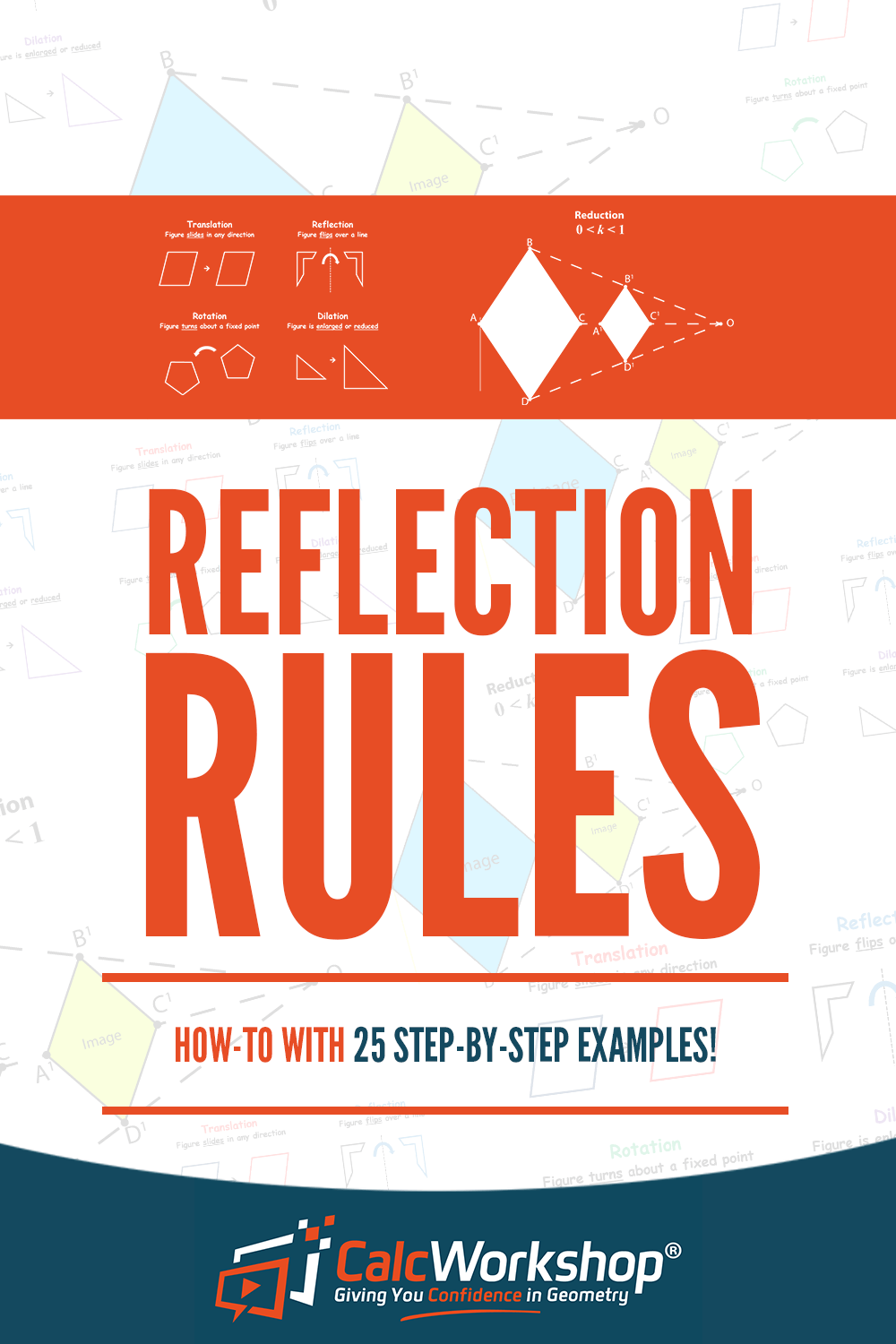 reflection rules pinterest calcworkshop