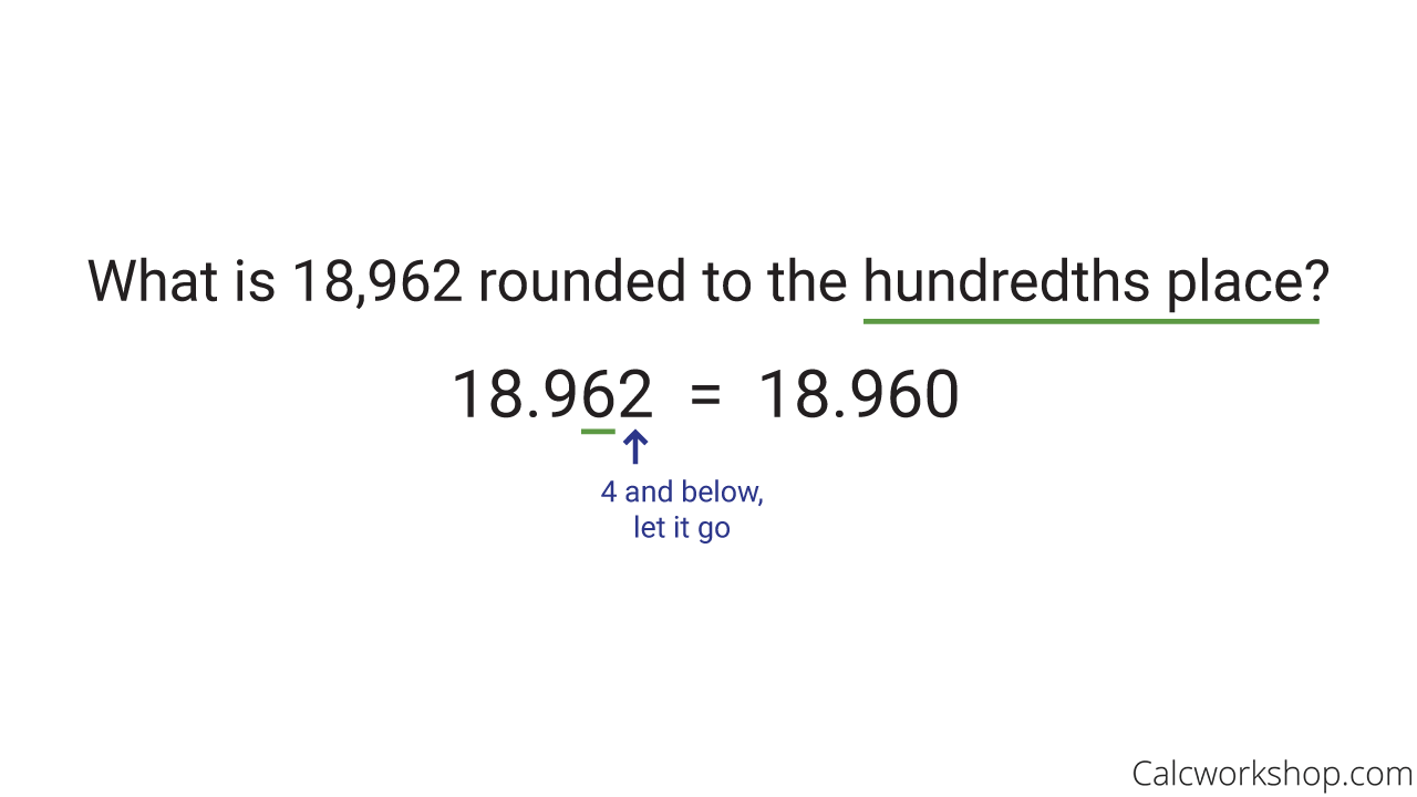 Rounding Decimals Simple How To W 27 Examples 