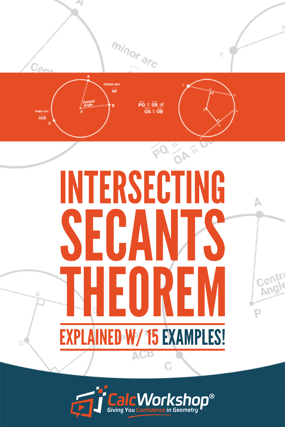 secants theorem pinterest calcworkshop