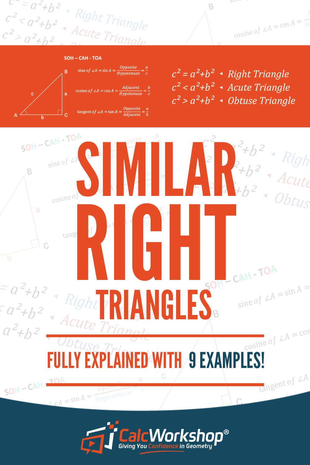 Similar Right Triangles (Fully Explained w/ 9 Examples!)