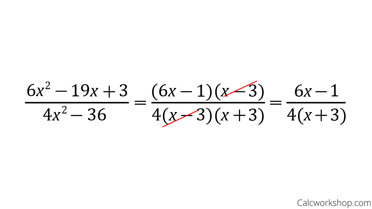 Simplifying Rational Expressions 29 Amazing Examples 