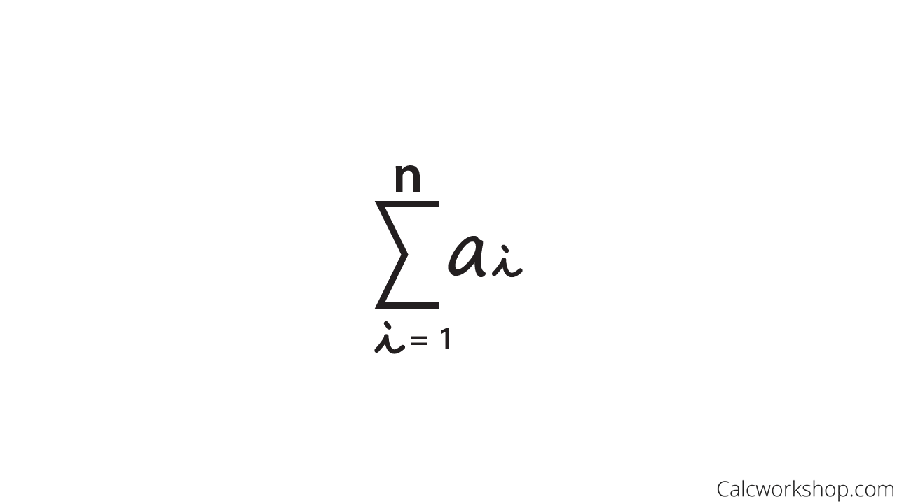 Sigma Notation for a sequence of partial sums