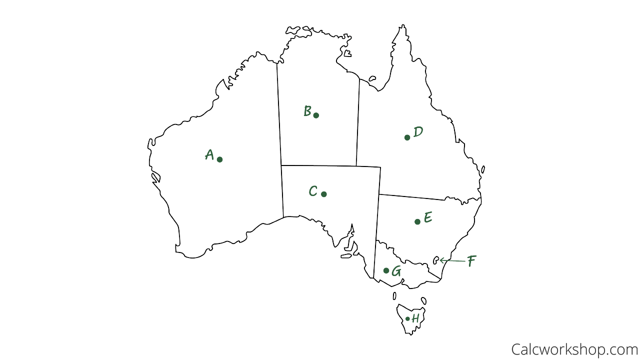 transform australia region map