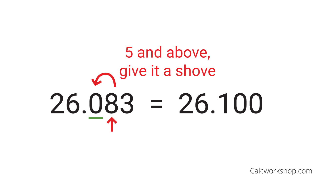 Rounding Decimals (Simple How-To w/ 27 Examples!)